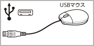 USB接続のマウス
