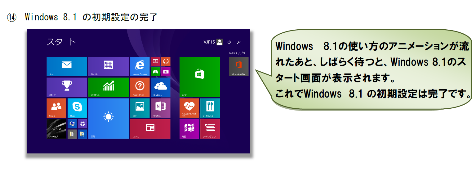 Windows 8.1初期設定その5